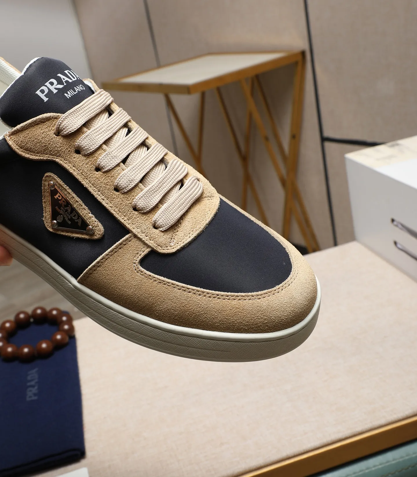Men's men's shoes💰440🌹🌹[PRADA—Prada] latest model🙈original replica! 👟👟👟Available here. The workmanship is top-notch. The upper is made of Italian 🇮🇹Imported calfskin. ❗️Breathable genuine leather lining @Suitable for travel. The original version has an enlarged engraved sole, making it suitable for all kinds of travels, showing low-key luxury. Let quality speak for itself. Color: Size: 38-44